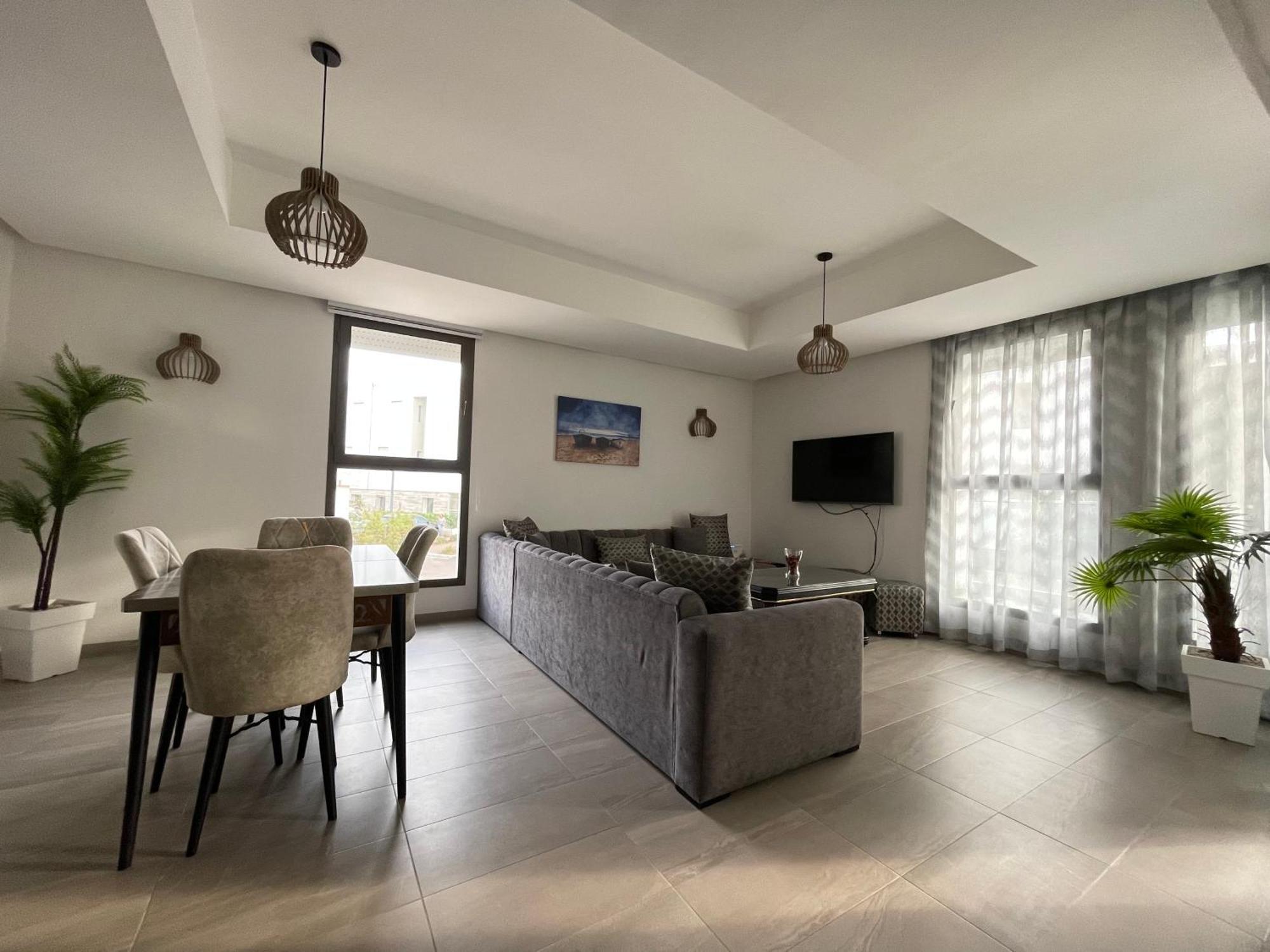 Luxurious Golf & Sea View Beach Apartment With Pool Access - Tamourrit, Taghazout Bay Экстерьер фото